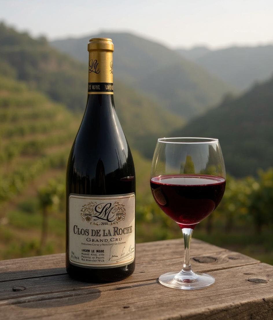 Lucien Le Moine Clos de la Roche Grand Cru 2016 Burgundy wine bottle