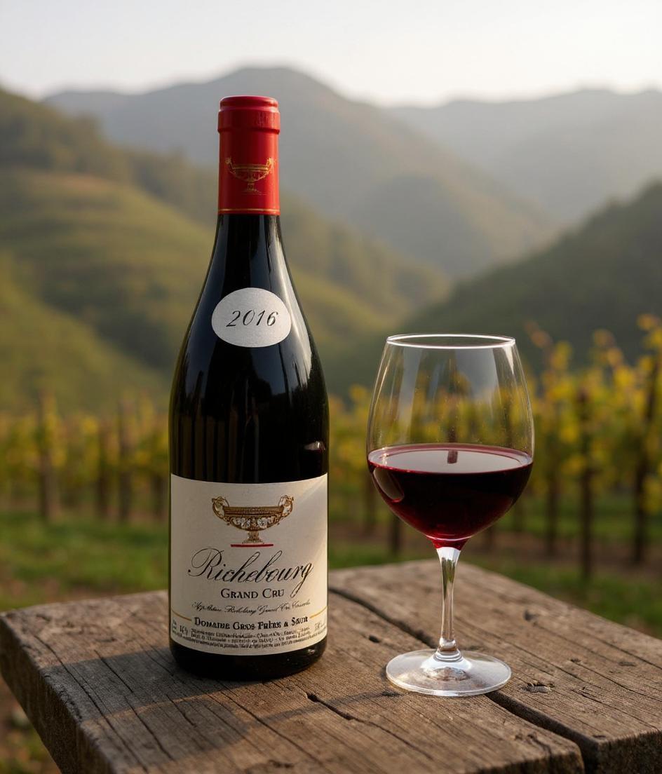 Domaine Gros Frère et Soeur Richebourg Grand Cru 2016 wine bottle