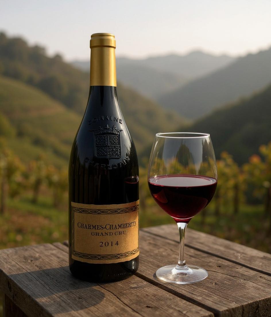 Domaine Philippe Charlopin-Parizot Charmes-Chambertin Grand Cru 2014 wine bottle
