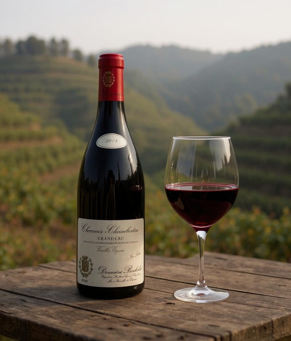 Domaine Denis Bachelet Charmes-Chambertin Grand Cru 2018 wine bottle