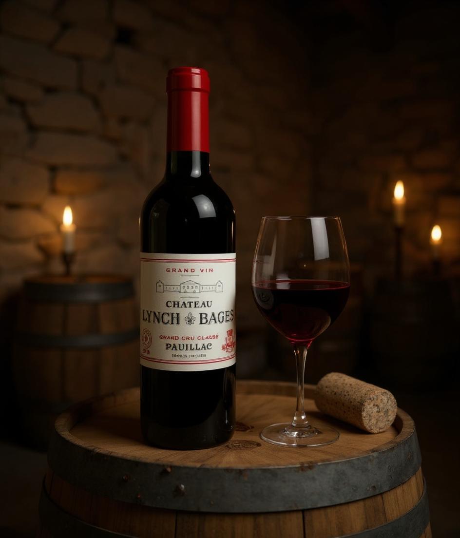 Bordeaux investment wine Lynch Bages 2016 wooden cases