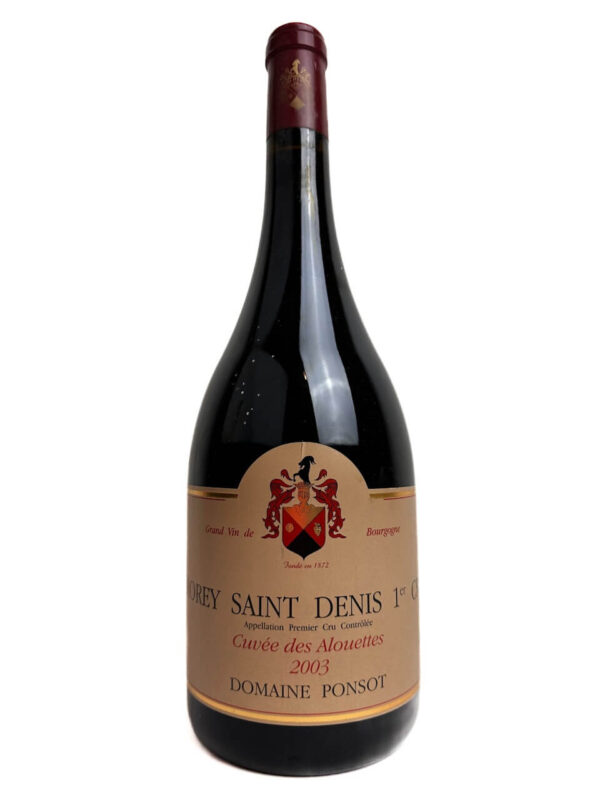 Domaine Ponsot Morey-Saint-Denis 1er Cru Cuvee des Alouettes 2003