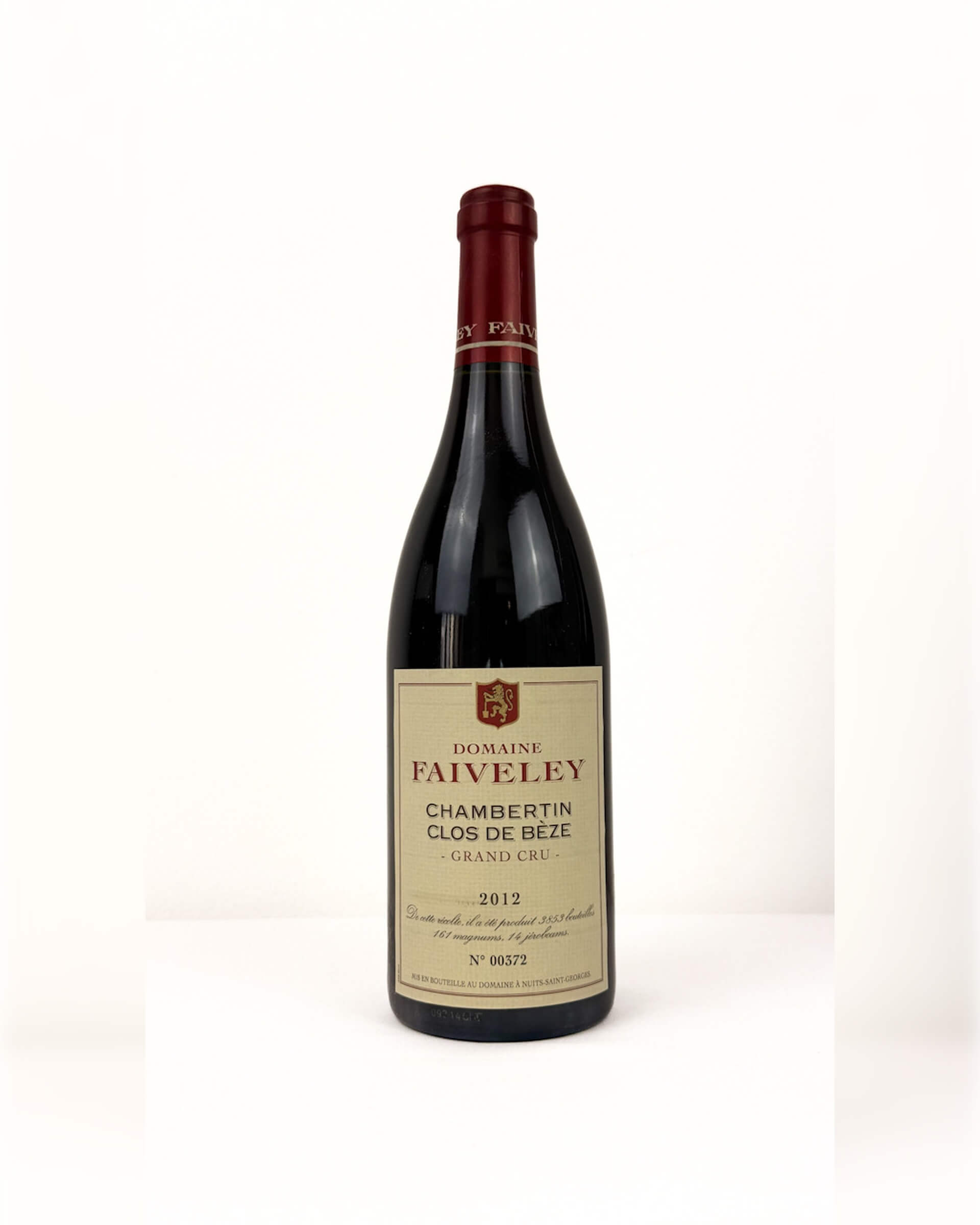 Domaine Faiveley Chambertin Clos de Beze Grand Cru 2012 0,75L