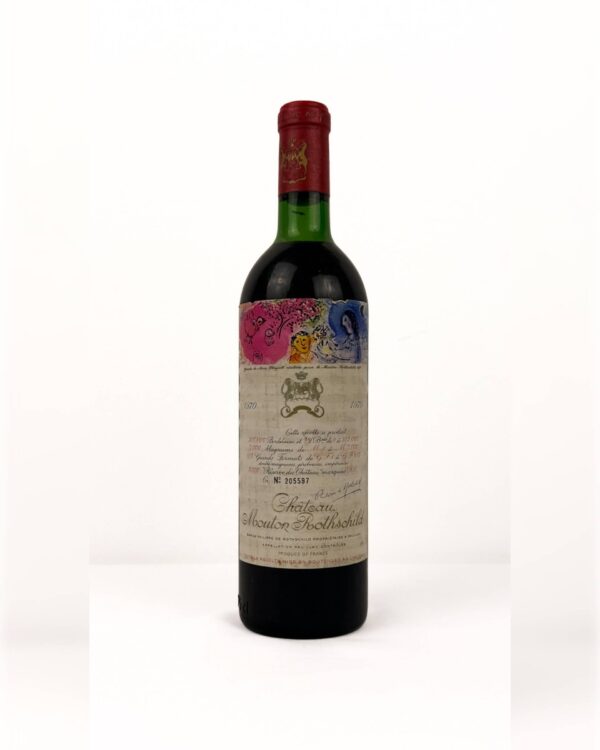 Chateau Mouton Rothschild 1970 0,75L