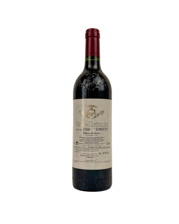 Vega Sicilia Unico Gran Reserva Ribera del Duero 1998 0,75L