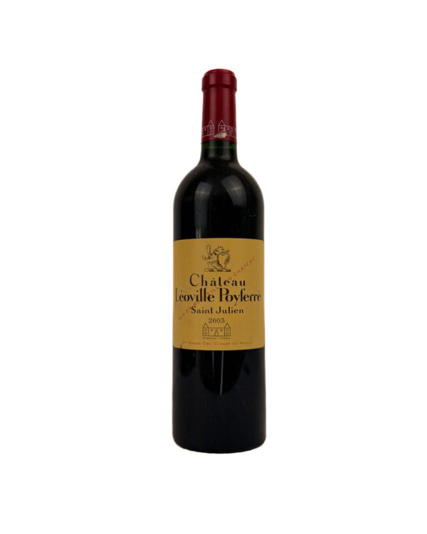 Chateau Leoville Poyferre Saint-Julien 2003 0,75L