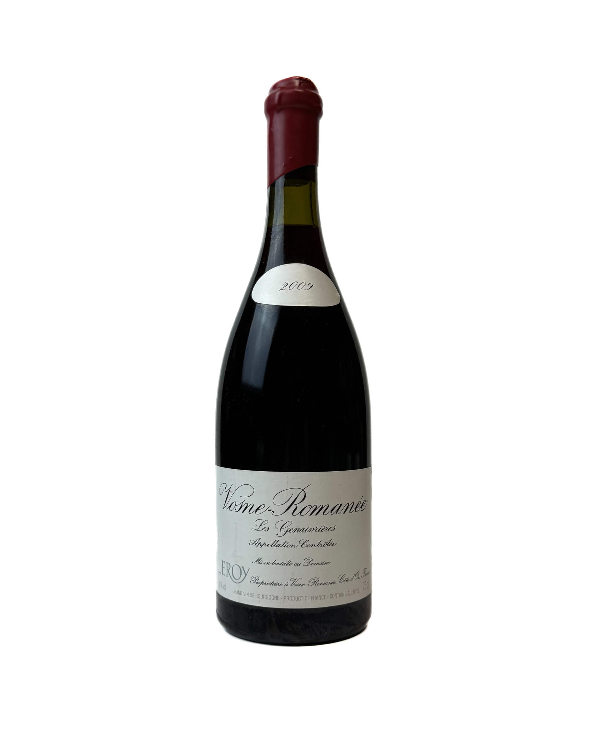 Domaine Leroy Vosne-Romanée Les Genaivrières 2009 0,75L