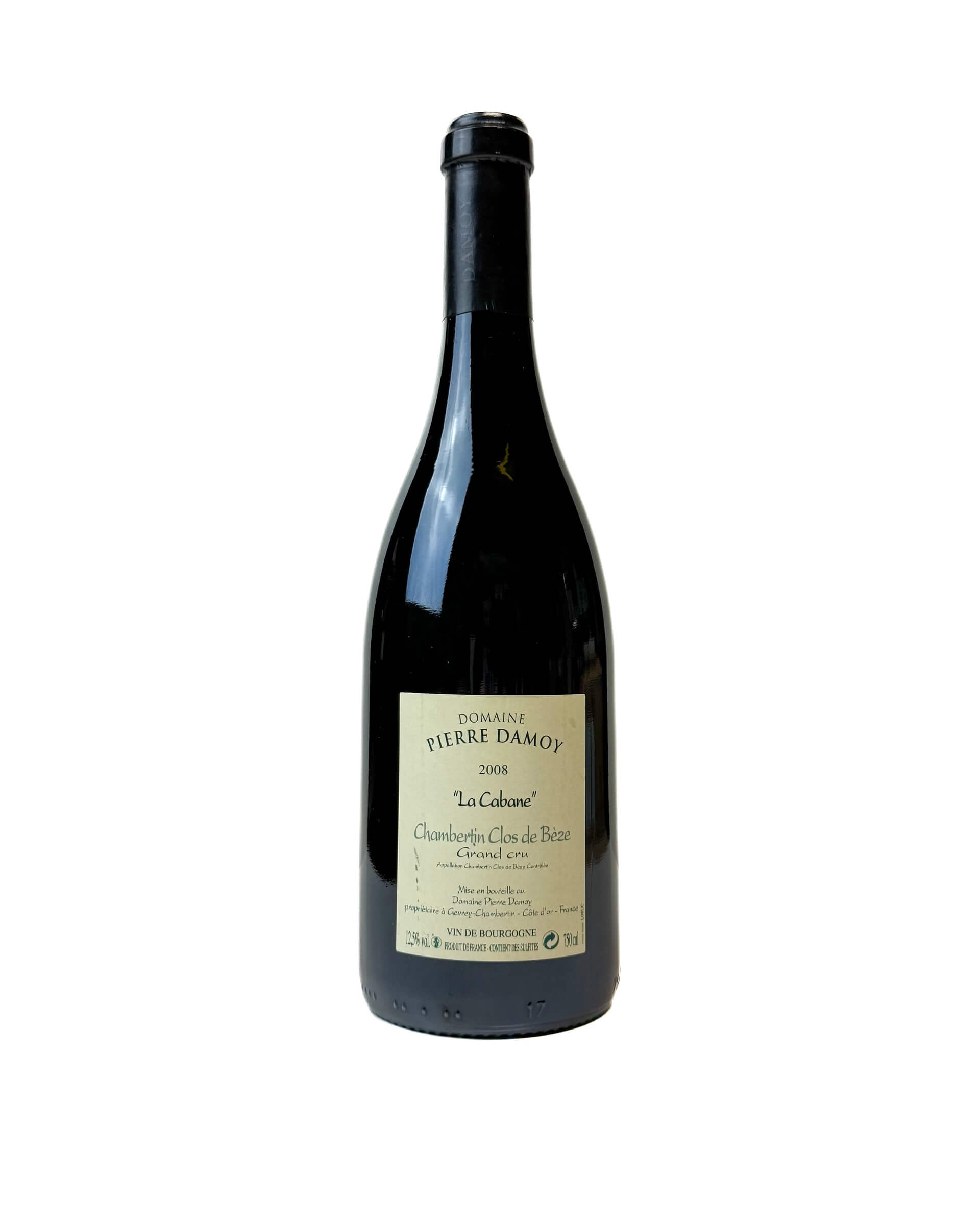 Domaine Pierre Damoy Chambertin Clos de Bèze Grand Cru "La Cabane" 2008 0,75L