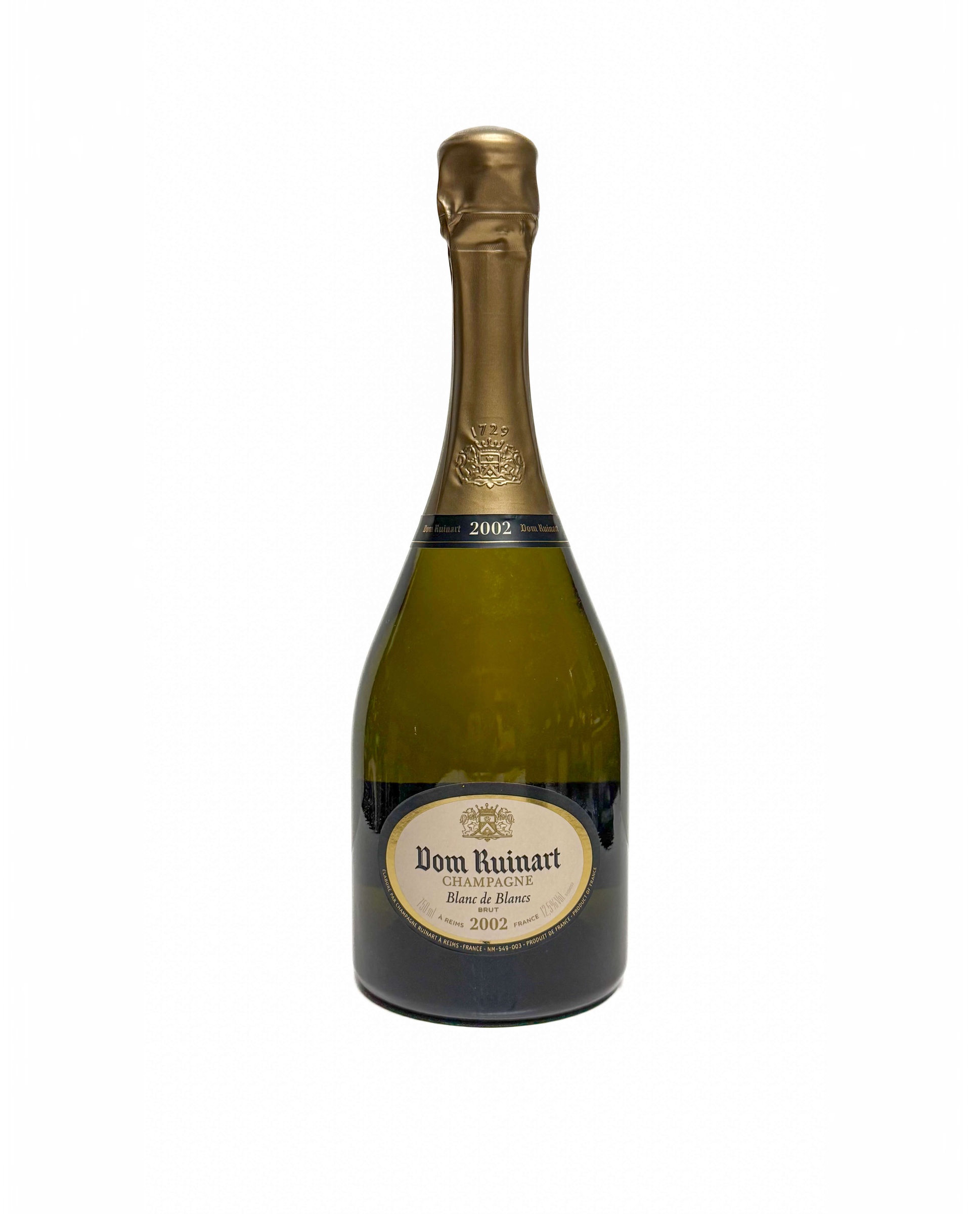 Champagne Dom Ruinart Blanc de Blancs Brut 2002 0,75L