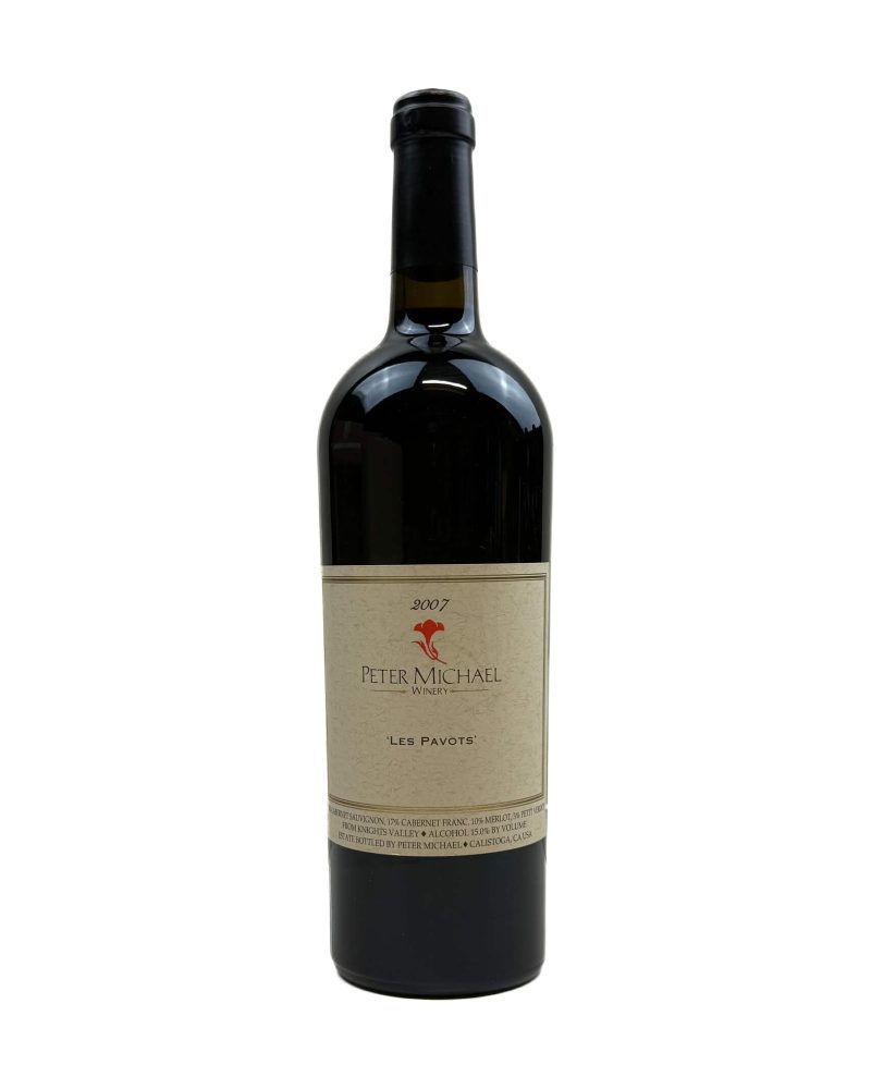 Peter Michael Les Pavots Estate Red 2007 — Knights Valley, 0,75 L