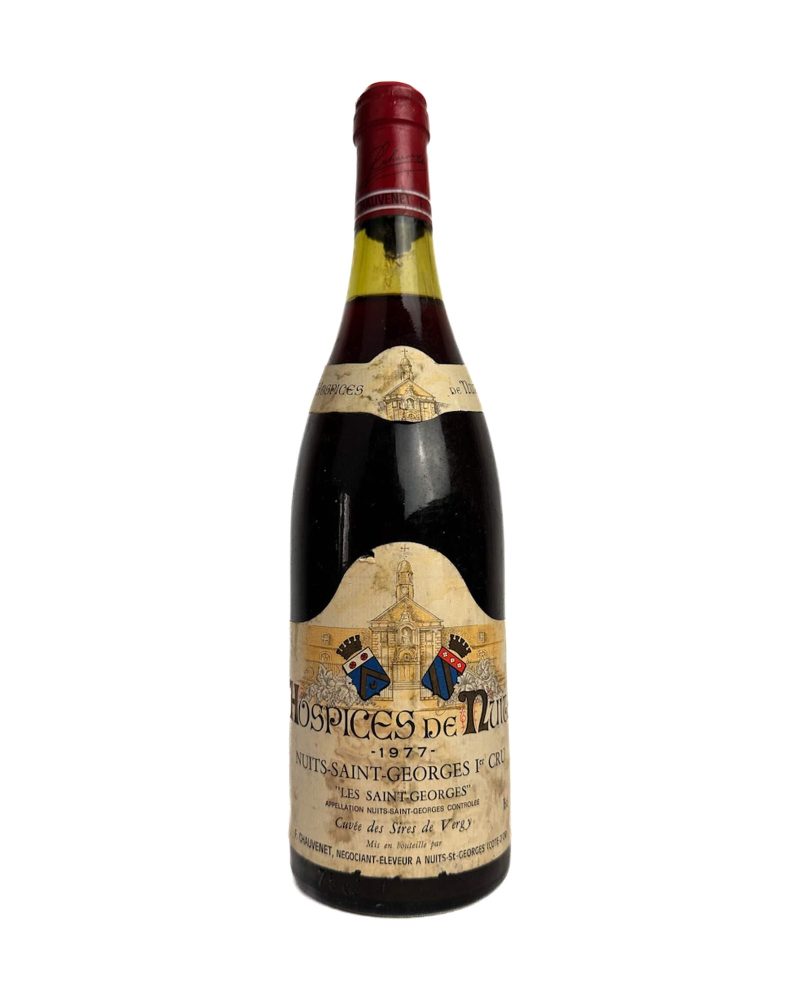 Domaine des Hospices de Nuits Les Saint-Georges 1er Cru Cuvée des Sires de Vergy 1977 — Nuits-Saint-Georges, 0.75 L