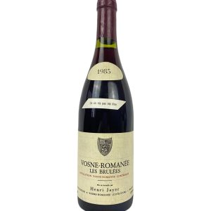 Henri Jayer Les Brûlées Premier Cru 1985 — Vosne-Romanée, 0.75 L