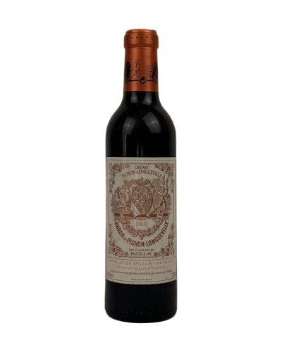 Château Pichon-Longueville au Baron de Pichon-Longueville 2003 — Pauillac, 0.375 L