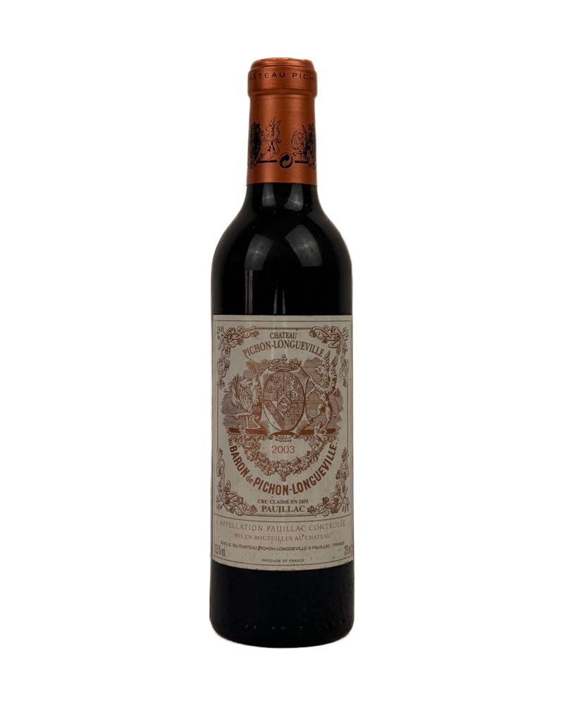 Château Pichon-Longueville au Baron de Pichon-Longueville 2003 — Pauillac, 0,375 L