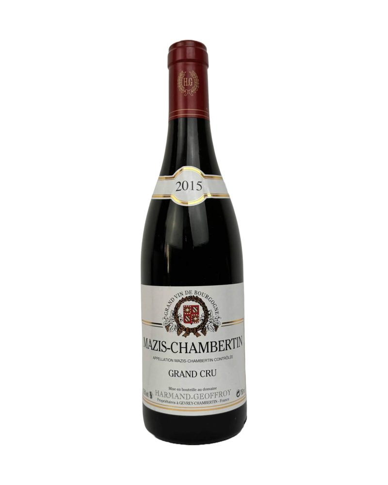 Harmand-Geoffroy Mazis-Chambertin Grand Cru 2015 — Gevrey-Chambertin, 0.75 L