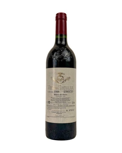 Vega Sicilia Unico Gran Reserva 1998 — Ribera del Duero, 0.75 L
