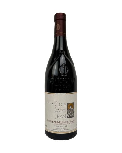 Clos Saint Jean Châteauneuf-du-Pape 2016 — Rhône méridional, 0,75 L