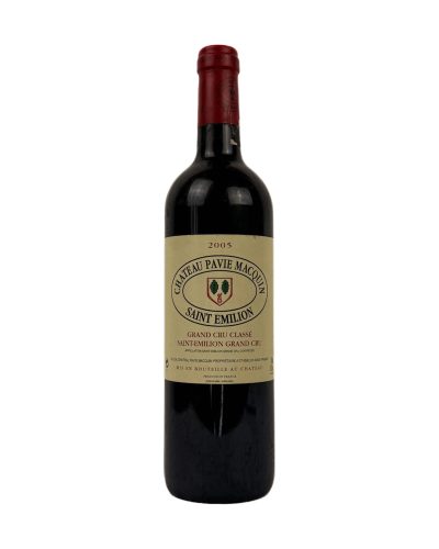 Château Pavie Macquin 2005 — Saint-Émilion, 0,75 L