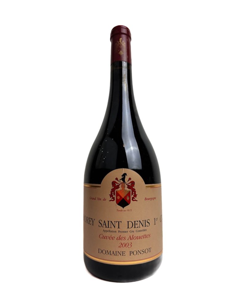 Domaine Ponsot Cuvée des Alouettes 1er Cru 2003 — Morey-Saint-Denis, 1.5 L
