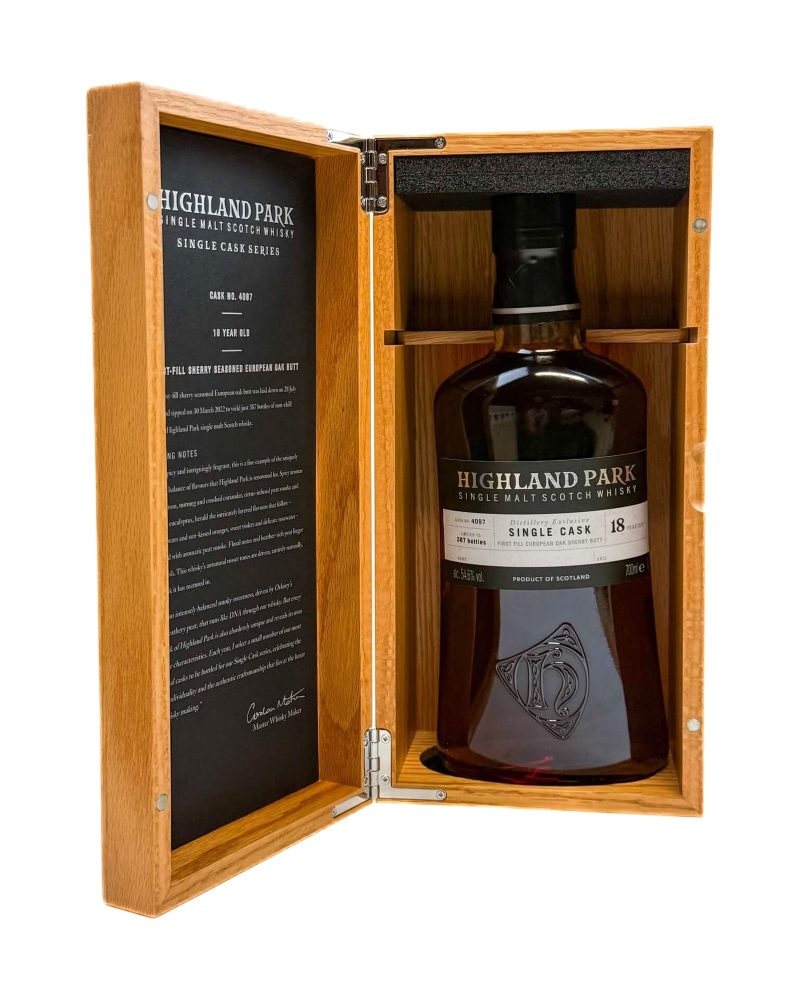 Highland Park Single Cask Series 18 Year Old 2003/2022 — Highlands, 0,7 L