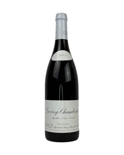 Leroy Gevrey-Chambertin 2003 — Côte de Nuits, 0.75 L
