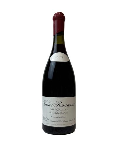 Domaine Leroy Les Genaivrières 2009 — Vosne-Romanée, 0.75 L