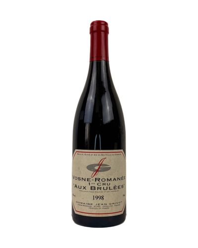 Jean Grivot Aux Brûlées Premier Cru 1998 — Vosne-Romanée, 0,75 L