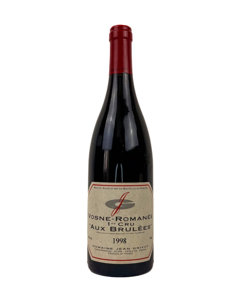 Jean Grivot Aux Brûlées Premier Cru 1998 — Vosne-Romanée, 0.75 L