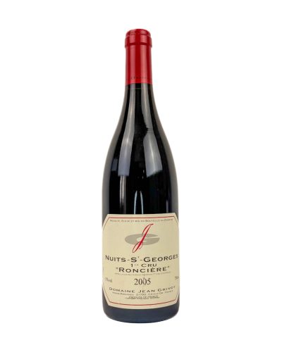 Jean Grivot Roncière Premier Cru 2005 — Nuits-Saint-Georges, 0,75 L