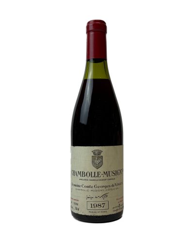 Domaine Comte Georges de Vogüé Chambolle-Musigny 1987 — Côte-d'Or, 0,75 L