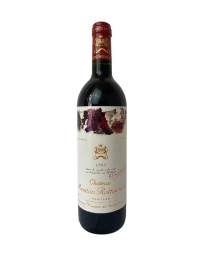 Château Mouton Rothschild Premier Cru 1992 — Pauillac, 0,75 L