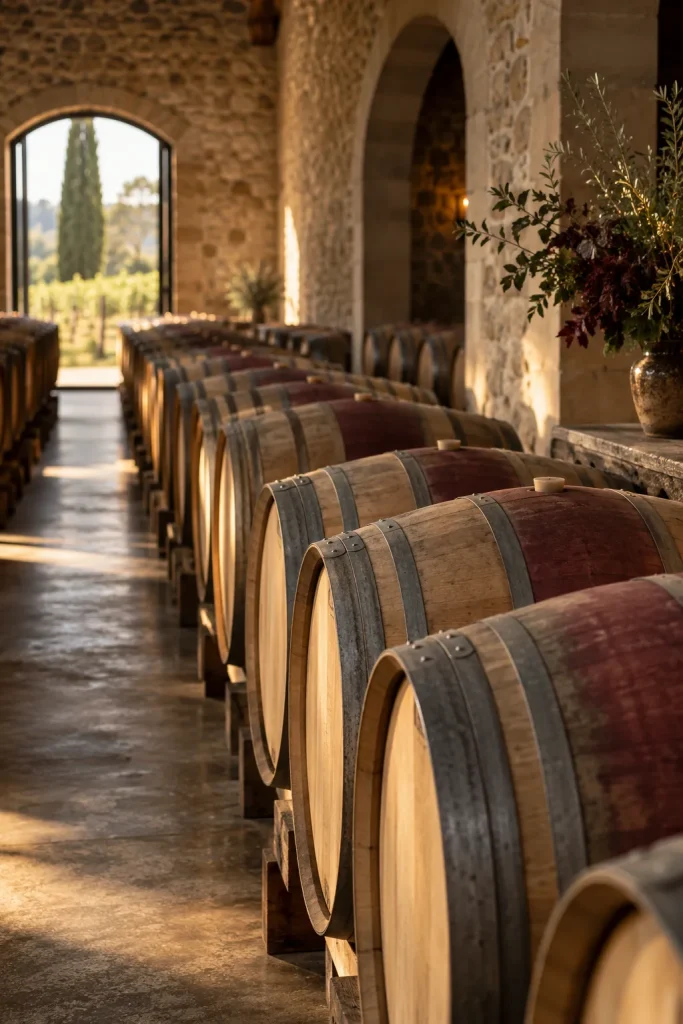Illustration: South Australian barrel hall